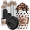 Coffee Cups with Lids 12 oz, 100 Pack Disposable To Go Coffee Cups for Cappuccino, Hot Beverages, Coffee, Cocoa, Chocolate - Coffee Time